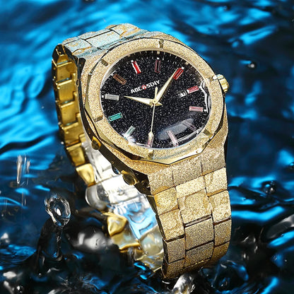 Luxury Business Men Watches  Quartz Wristwatches Auto Date Male Clock with Luminous Hands Relogio Masculino