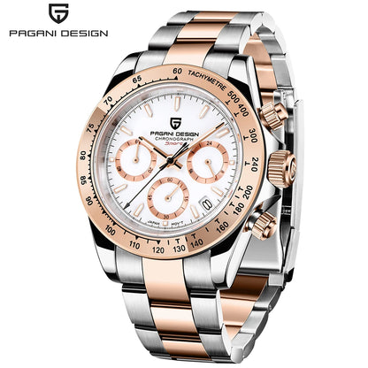 PAGANI DESIGN 2026 New Chronograph Men's Watches Top Brand Luxury Mens Quartz Wrist Watch Men Luminous Waterproof Watch Men