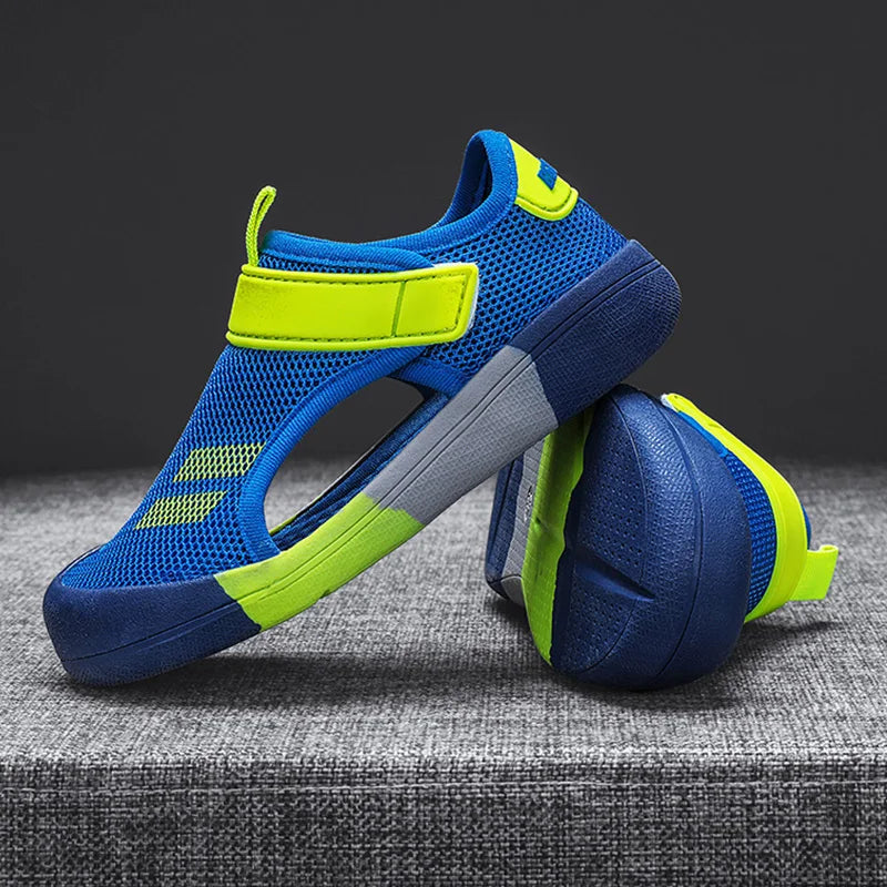 Toddler Baby Summer Shoes Breathable Anti-Slip Walking Sneakers for Kids Boys Casual Walking Shoes Size 23-36