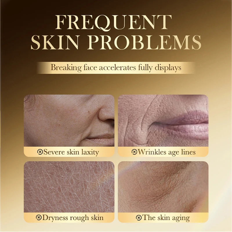SADOER Golden Collagen Facial Masks Moisturizing Anti-Aging Anti
