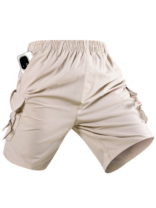 Men's Camouflage Cargo Shorts Tactical Casual Loose Work Tooling