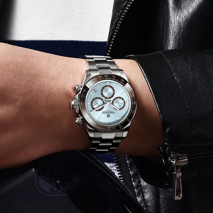 PAGANI DESIGN 2026 New Chronograph Men's Watches Top Brand Luxury Mens Quartz Wrist Watch Men Luminous Waterproof Watch Men