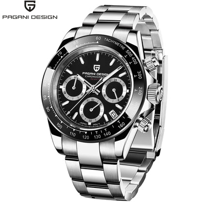 PAGANI DESIGN 2026 New Chronograph Men's Watches Top Brand Luxury Mens Quartz Wrist Watch Men Luminous Waterproof Watch Men