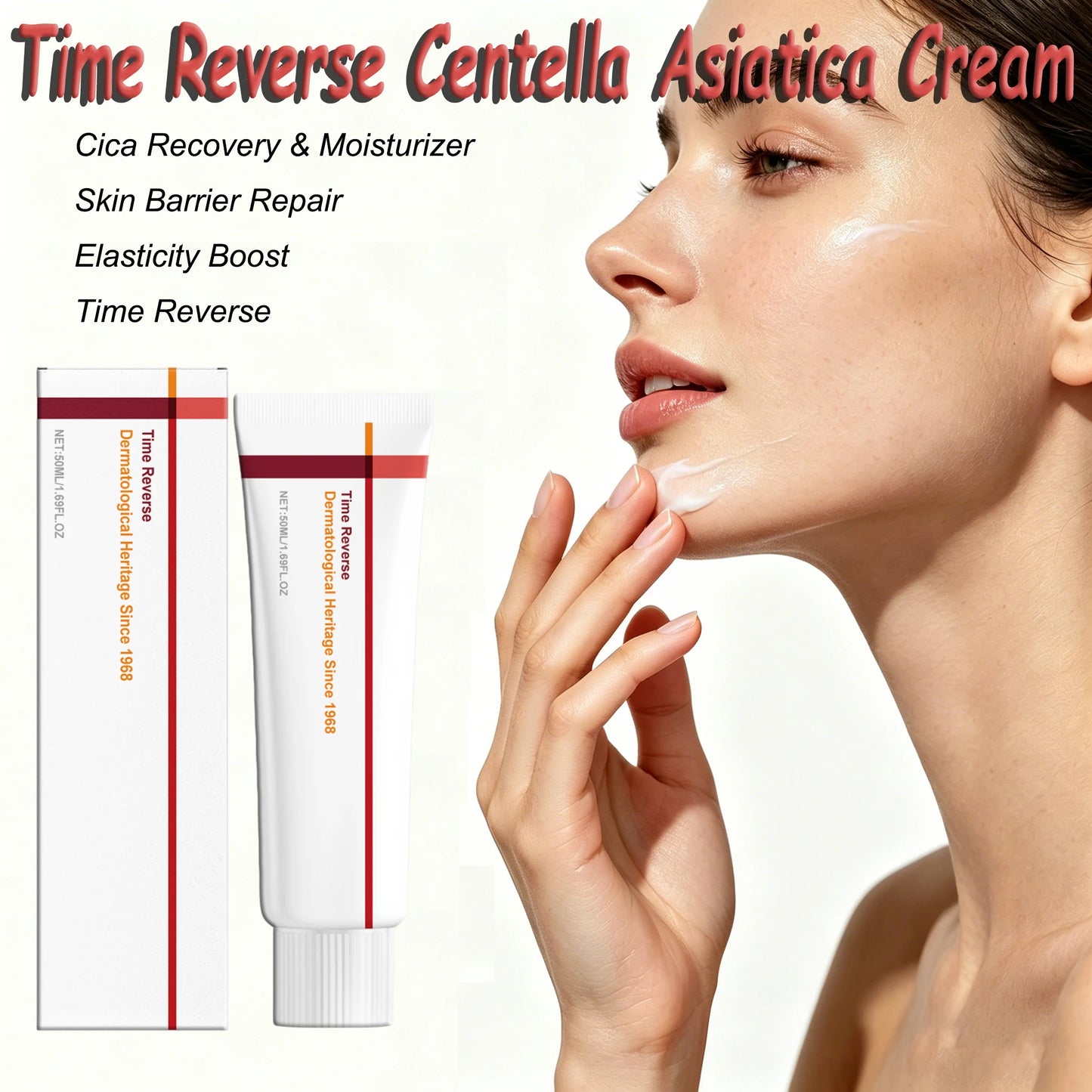 Pro Centella Asiatica Time Reverse Cream Hydrating Moisturizing