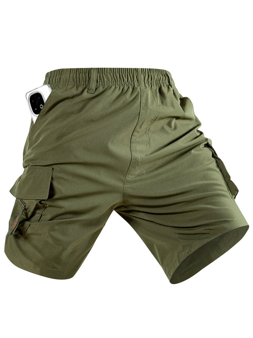 Men's Camouflage Cargo Shorts Tactical Casual Loose Work Tooling