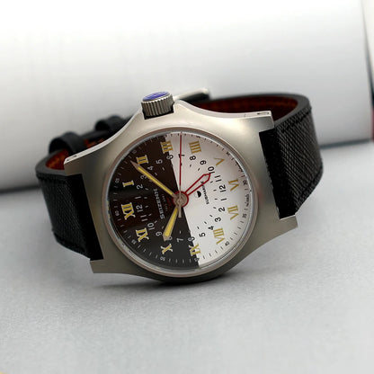 Merkur Vintage  Watch British Military Field Watch Mens Automatic Mechanical Watches Luminous Stain Steel Sapphire Reloj Hombre