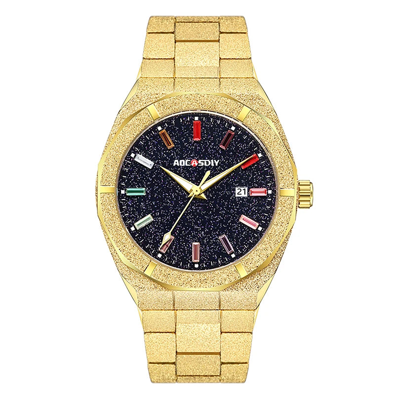 Luxury Business Men Watches  Quartz Wristwatches Auto Date Male Clock with Luminous Hands Relogio Masculino