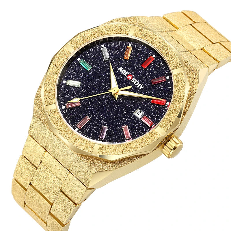 Luxury Business Men Watches  Quartz Wristwatches Auto Date Male Clock with Luminous Hands Relogio Masculino