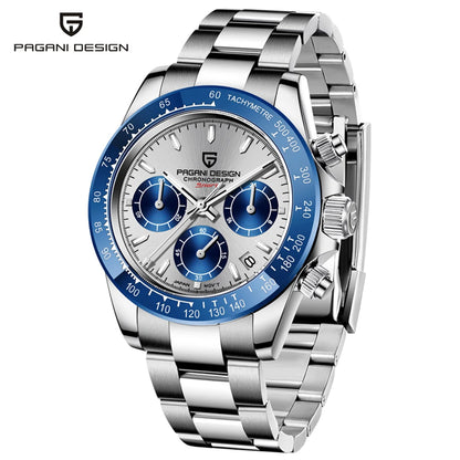 PAGANI DESIGN 2026 New Chronograph Men's Watches Top Brand Luxury Mens Quartz Wrist Watch Men Luminous Waterproof Watch Men