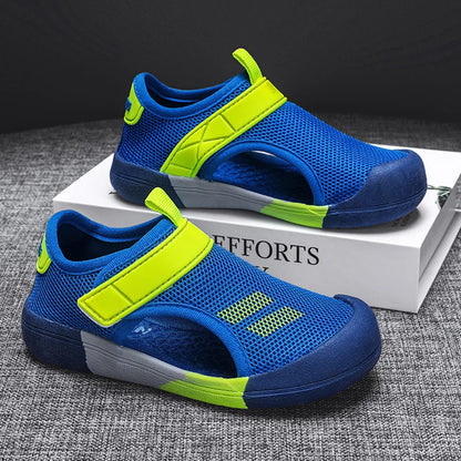 Toddler Baby Summer Shoes Breathable Anti-Slip Walking Sneakers for Kids Boys Casual Walking Shoes Size 23-36