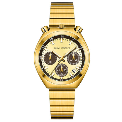 MINIFOCUS Fashion Little Monster Womens Watch Multifunctional Panda Watch Steel Band Chronograph Women Bracelet Quartz Watches