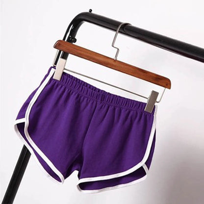 Sports Shorts Women Summer 2024 New Candy Color Anti Emptied Skinny