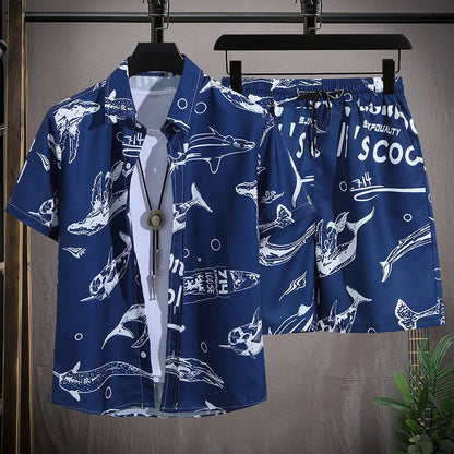 Men vacay Beach shorts Set