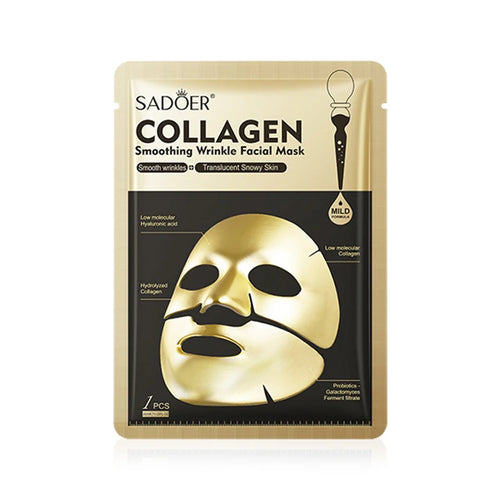 SADOER Golden Collagen Facial Masks Moisturizing Anti-Aging Anti