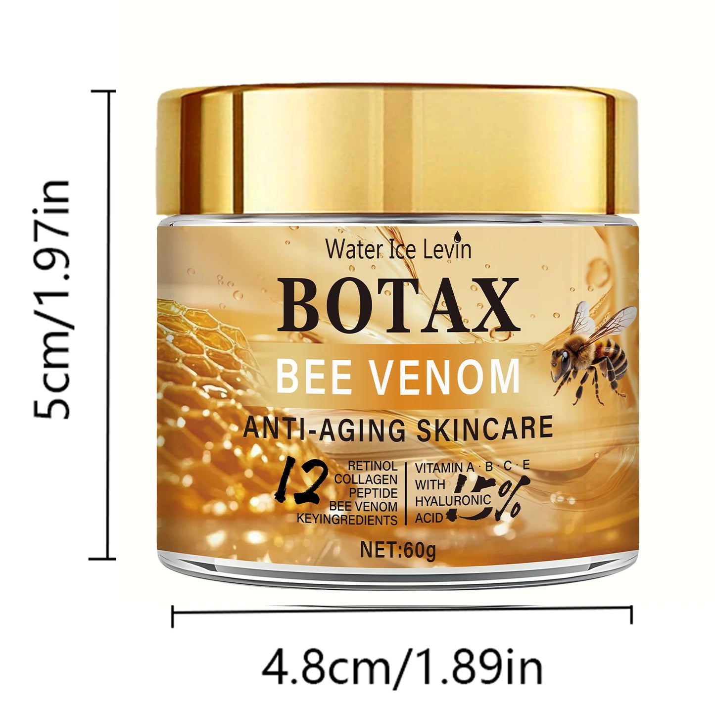 "Botax" Bee Venom Cream - Deep Wrinkle Treatment, Skin Rejuvenation &