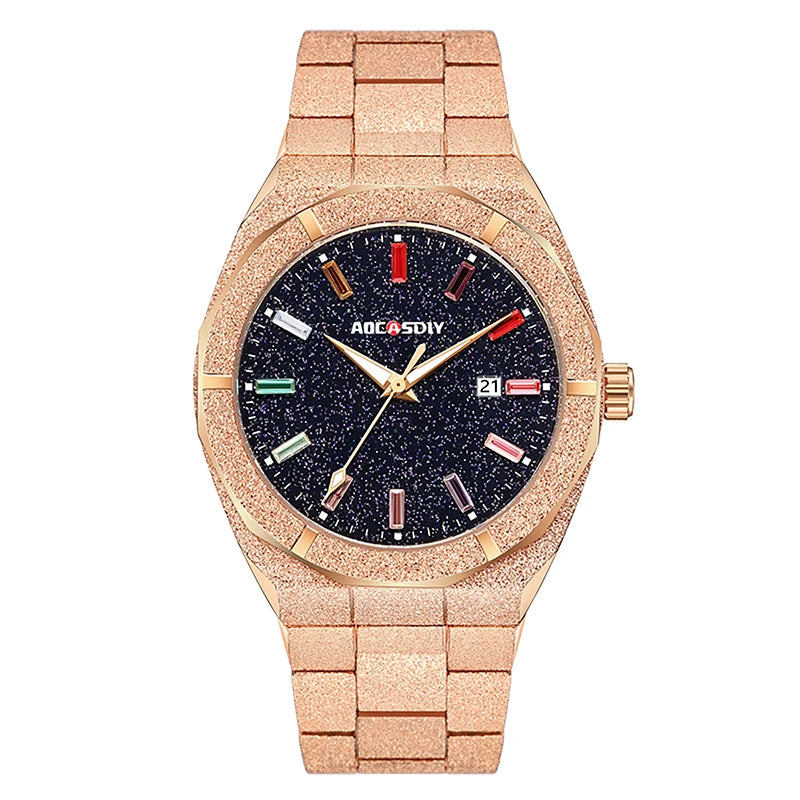 Luxury Business Men Watches  Quartz Wristwatches Auto Date Male Clock with Luminous Hands Relogio Masculino
