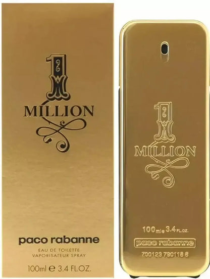 Paco Rabanne 1 Million EDT Cologne  for Men 3.4 Oz New in Box