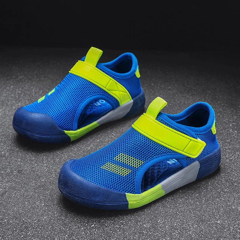 Toddler Baby Summer Shoes Breathable Anti-Slip Walking Sneakers for Kids Boys Casual Walking Shoes Size 23-36