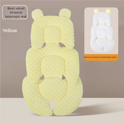 Baby stroller cushion universal insulation mattress insert for car seat, breathable mesh on both sides for all seasons