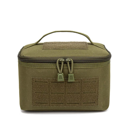 Portable Rifle Cartridge Bag Pistol Ammo Pouches Ammunition Box for Outdoor Hunting Shooting Bullet Storage EDC Handbag