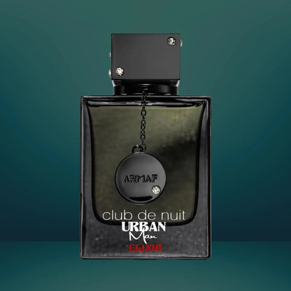 Armaf Club De Nuit Urban Man Elixir EDP 3.6oz – Bold Woody Amber Cologne, Gift for Halloween, Thanksgiving & Christmas