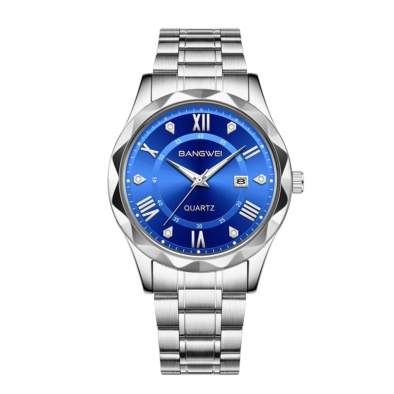 LIGE Classic Quartz Watch For Women Fashion Creative Six Diamond Pointer Design Women Watch Top Brand Luxury Waterproof Watches