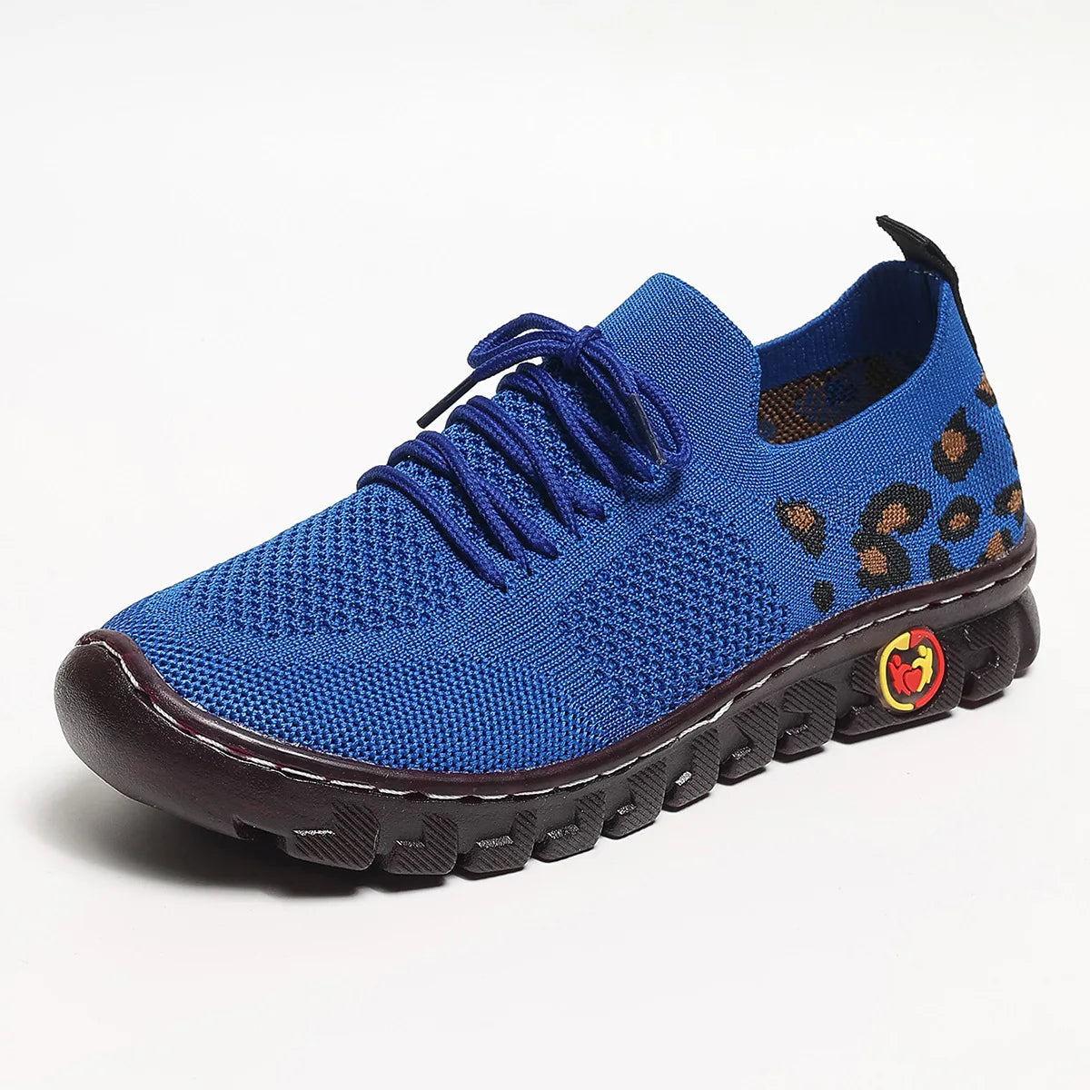 Plus Size 36-43 Shoes for Women Summer Women Mesh Breathable Comfortable Non-slip Flats Loafers Lace Up Sneakers Women