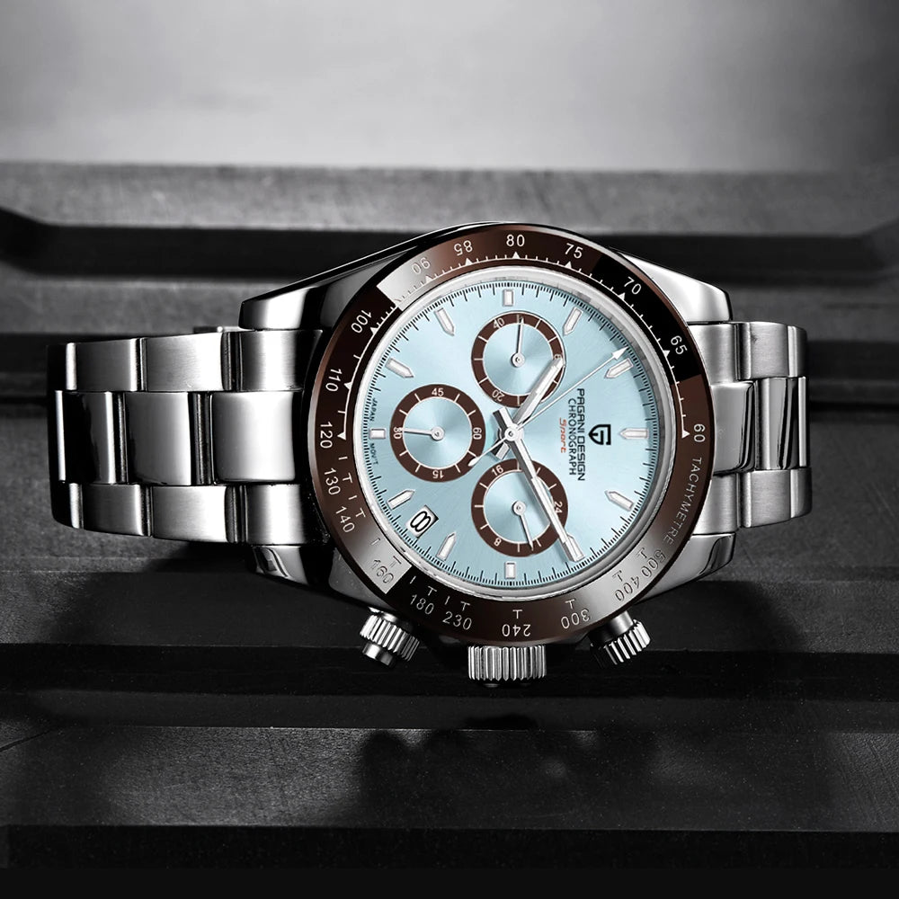 PAGANI DESIGN 2026 New Chronograph Men's Watches Top Brand Luxury Mens Quartz Wrist Watch Men Luminous Waterproof Watch Men