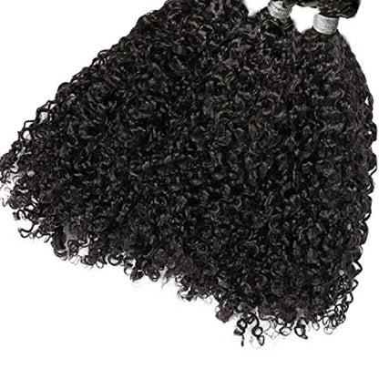 Curly Flat Tip Hair Extensions Malaysian Human Hair Pre Bonded K Tip Human Hair Extension Sassy Curly Keratin Fusion Hair 100Pcs