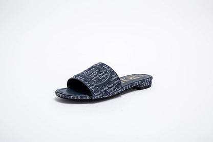 Women's Slippers yellow New Fabric Fashion Flat Sandals