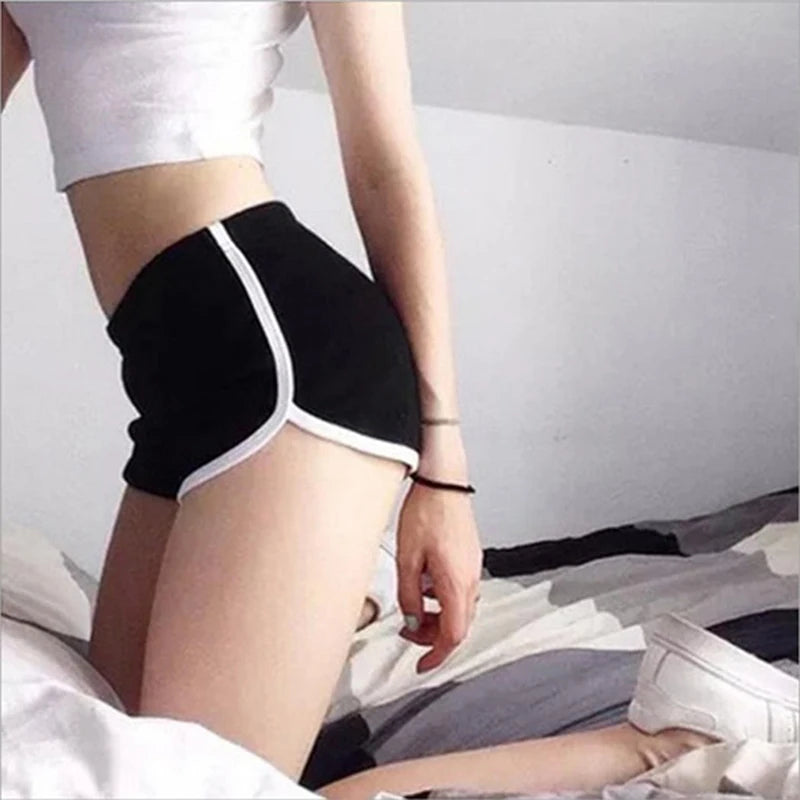 Sports Shorts Women Summer 2024 New Candy Color Anti Emptied Skinny