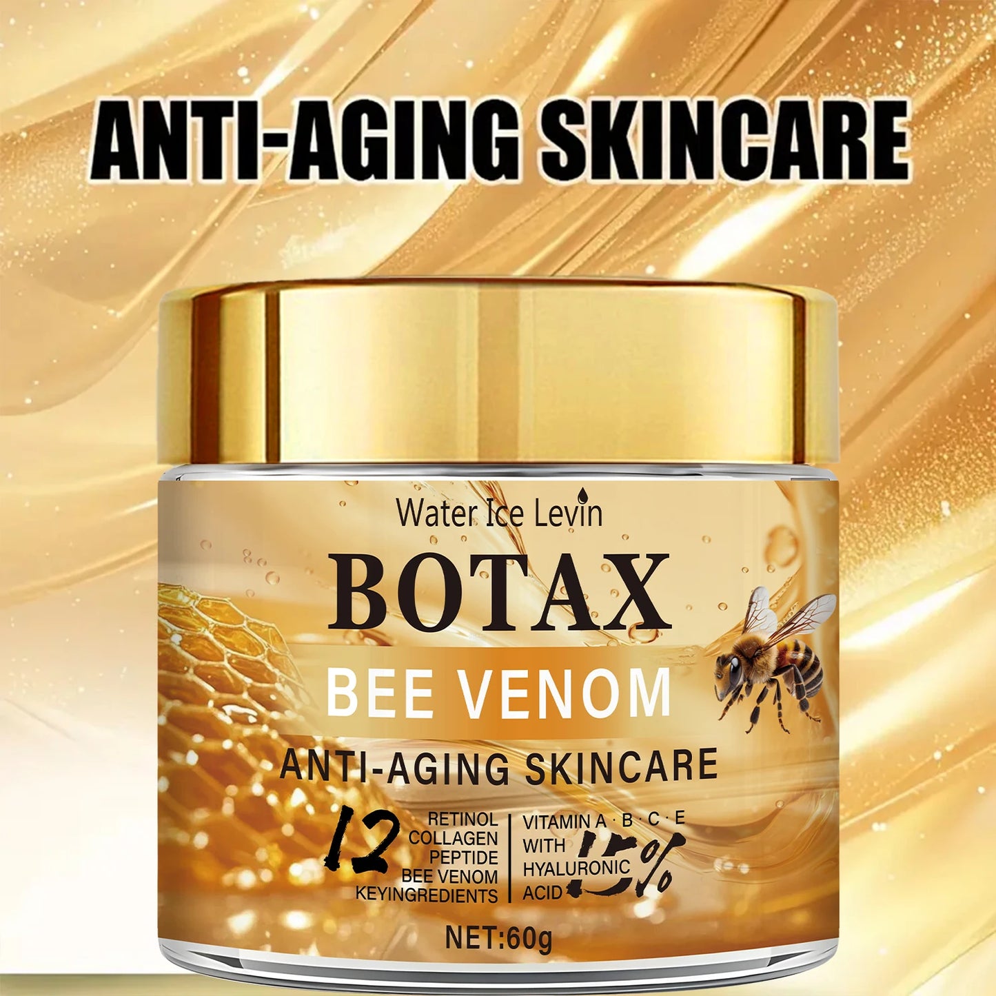 "Botax" Bee Venom Cream - Deep Wrinkle Treatment, Skin Rejuvenation &