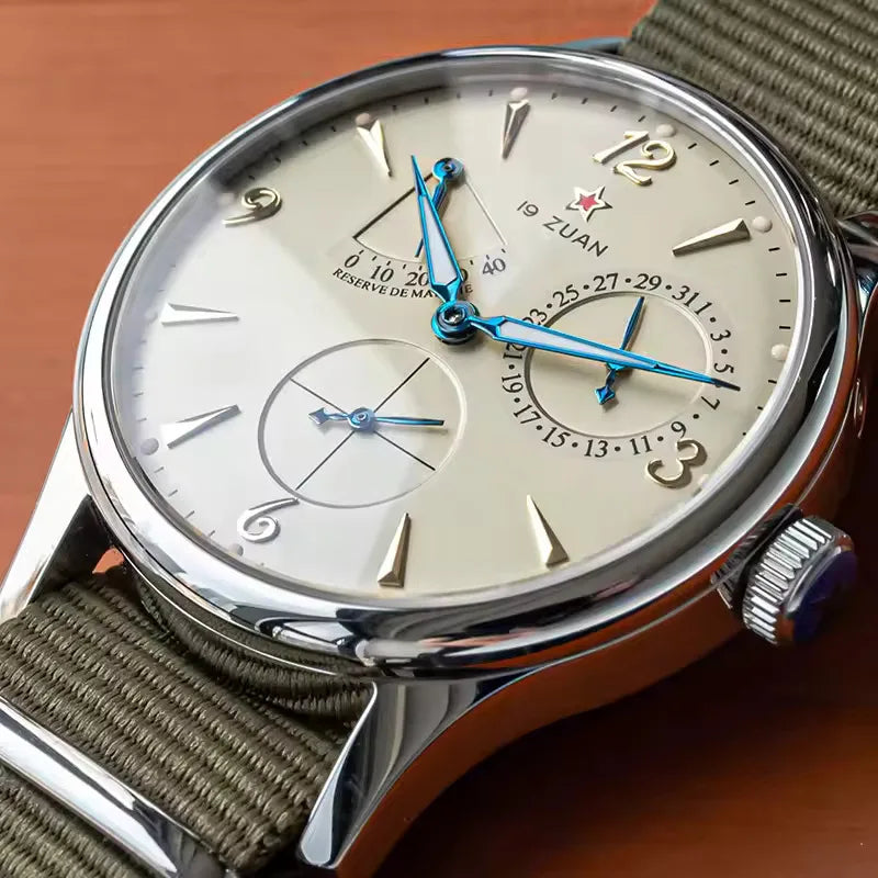 1963 Automatic Watches 40mm Man Watch Pilot Watch of Men Seagull ST1780 Movement Mechanical Waterproof Wristwatch reloj hombre