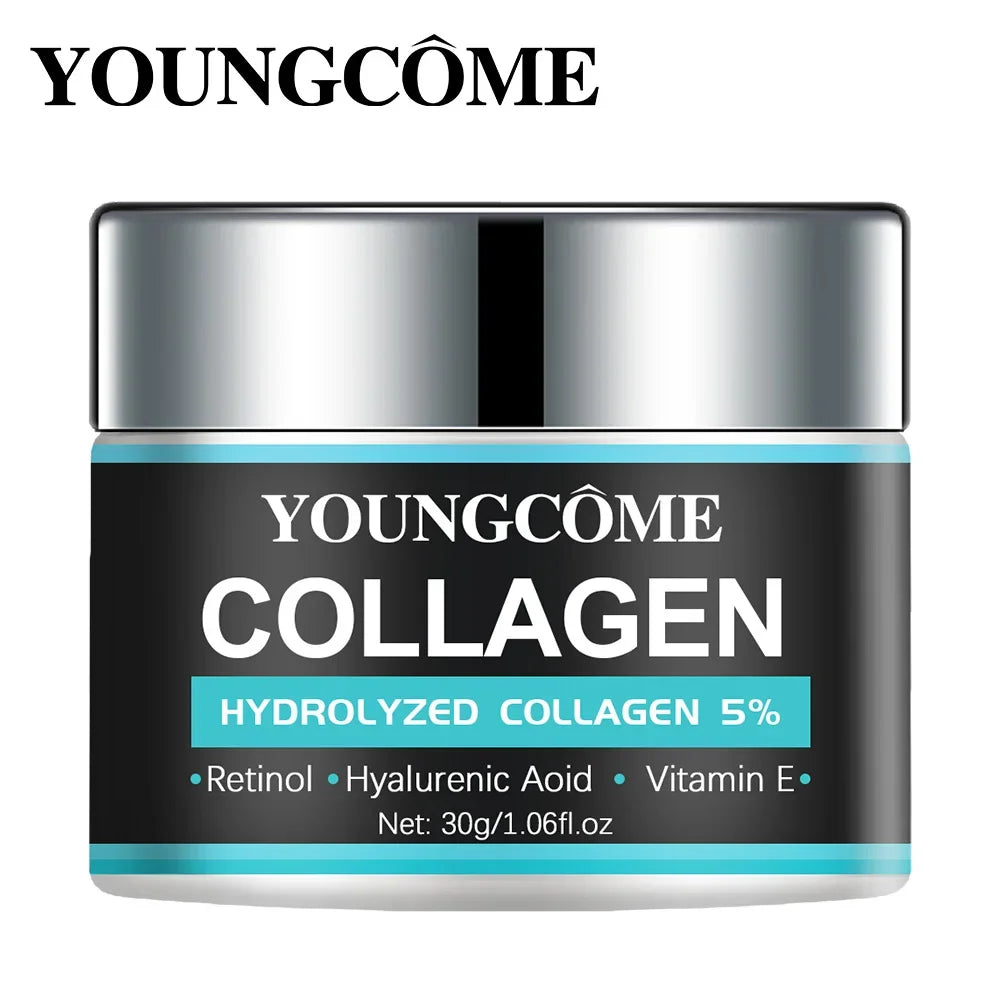 YOUNGCOME Men's Retinol Collagen Smooth Wrinkles Day & Night Retinol Moisturizer Facial Cream Moisturizing Cream Skin Repair