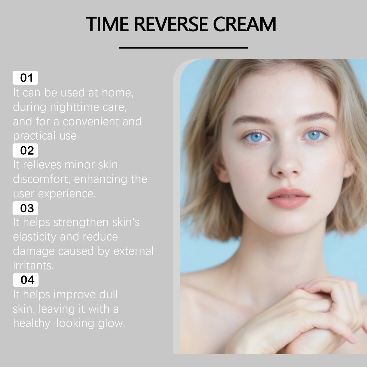 Pro Centella Asiatica Time Reverse Cream Hydrating Moisturizing