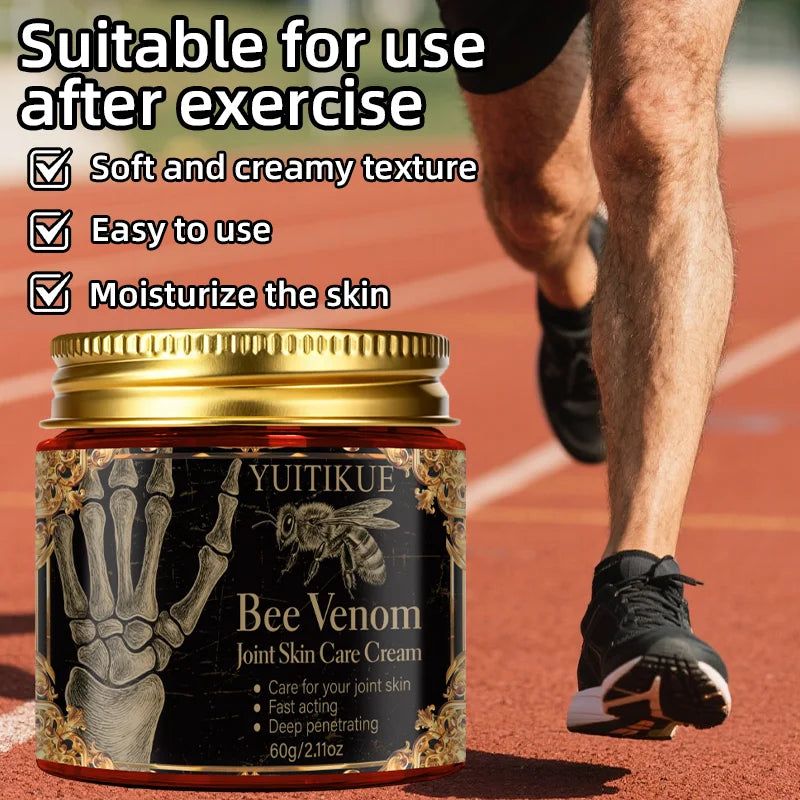 Bee venom joint skin care cream, cares for your joint skin with
