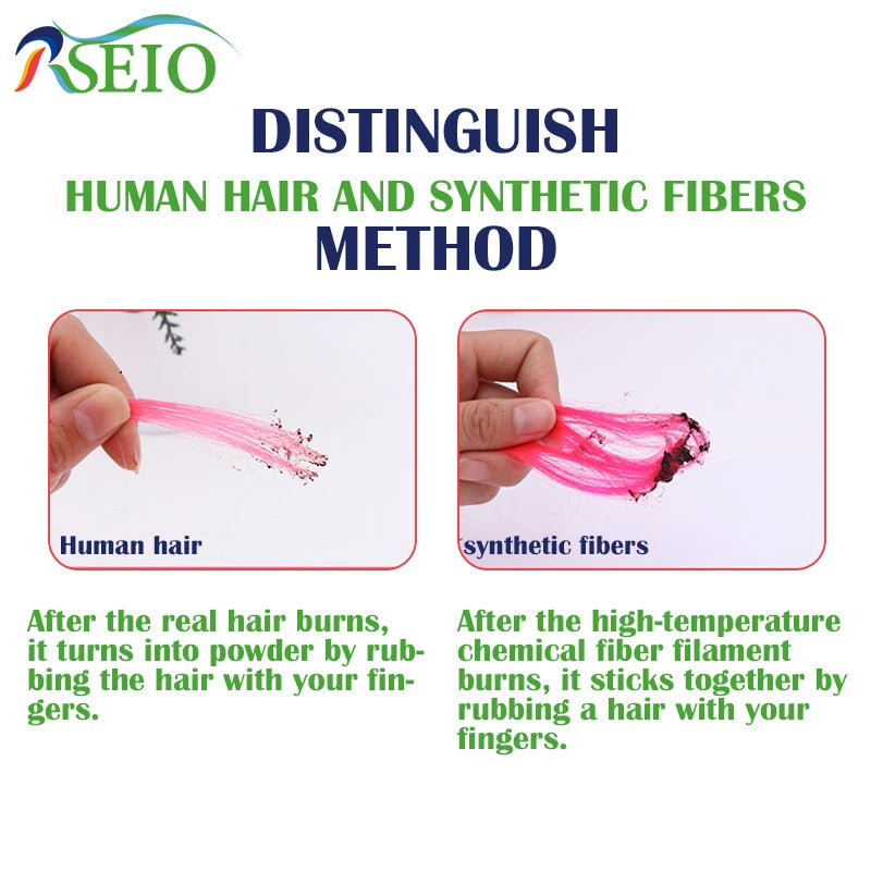 RESIO Color  8D Tip Hair Extensions 100% Real Human Hair Microbeads Extensions Color Purple Blue Pink Gray 18-20inch 0.5g/Strand