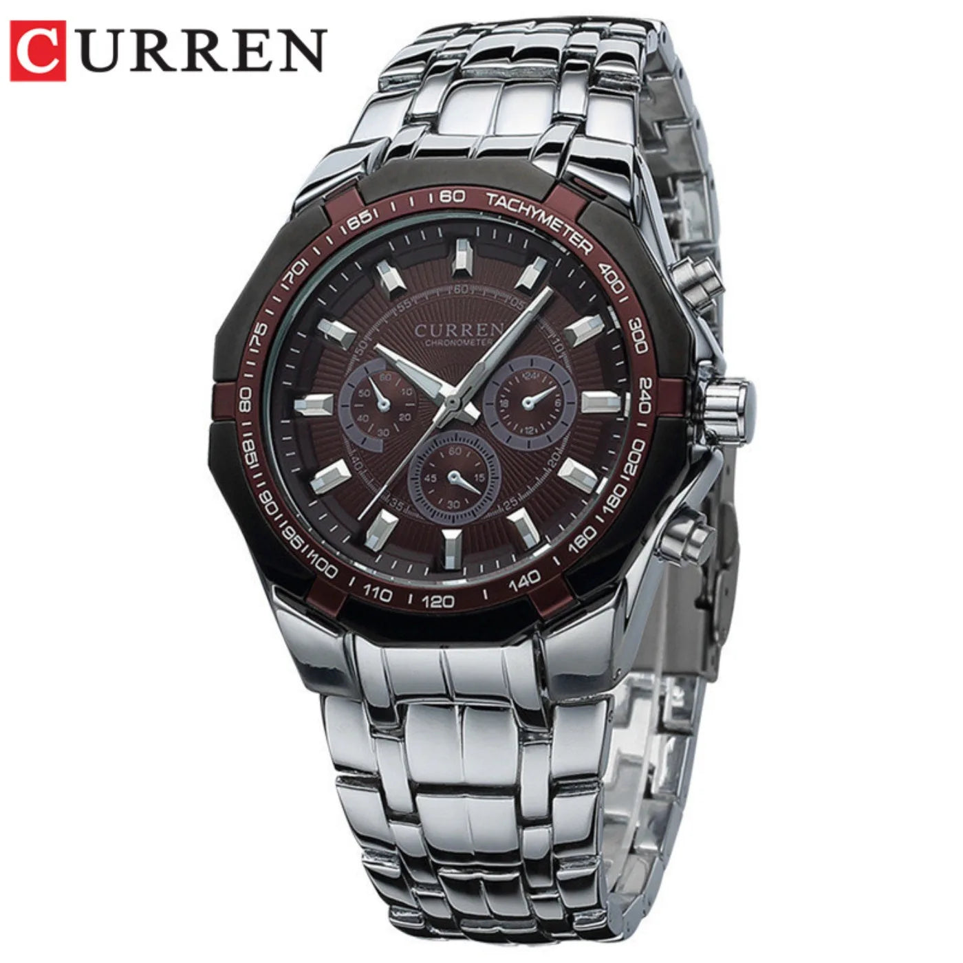 CURREN Men Luxury Brand Military Sport Mens Watches Full Steel Quartz Clock Men's Waterproof Business Watch Relogio Masculino