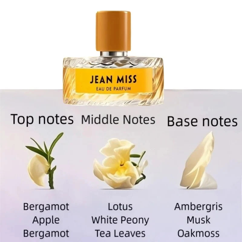 100ml Women's Floral Fruity Eau De Parfum Long Lasting Fresh Natural Spray Portable Perfume for Daily Use