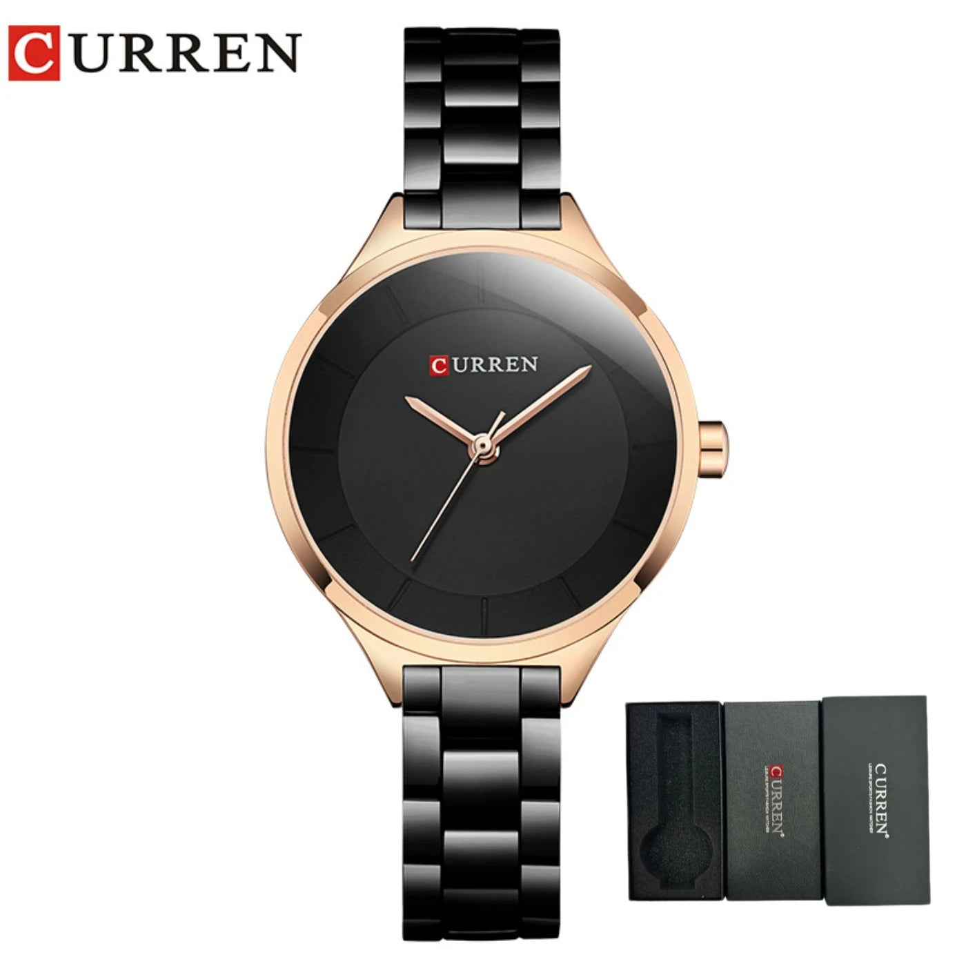 CURREN New Simple Women Bracelet Wrist Watches Light Extravagant Girls Fashion Geneva Quartz Clock Female Luxury Wristwatch 2017