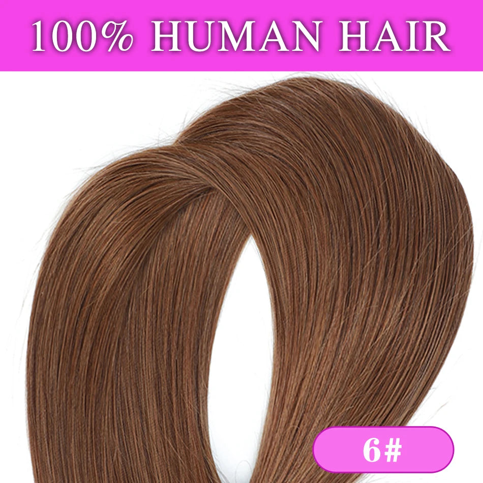 SOVO Tape in Hair Extensions 100% Remy Human Hair 20 Inch  20pcs  Balayage Skin Weft Tape in Extensions  12-26 inch