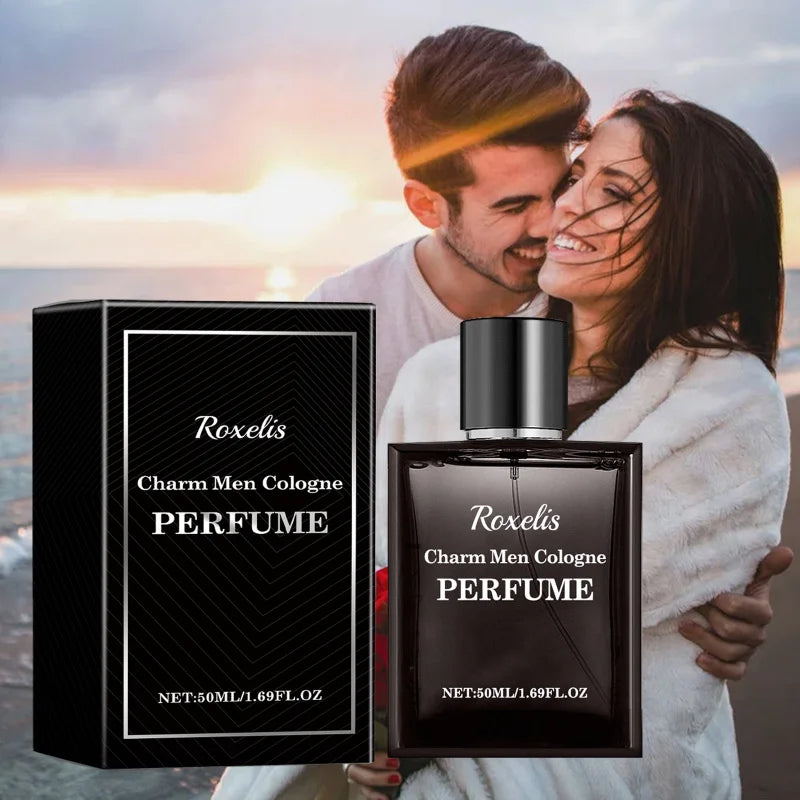 Roxelis Men's Cologne Naturally light fragrance releases charm and freshness, a portable atmosphere perfume for men on dates