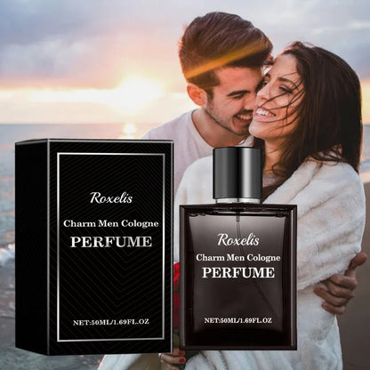 Roxelis Men's Cologne Naturally light fragrance releases charm and freshness, a portable atmosphere perfume for men on dates