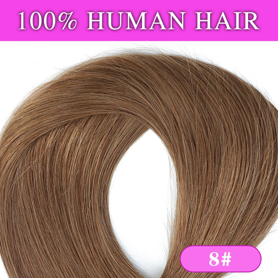 SOVO Tape in Hair Extensions 100% Remy Human Hair 20 Inch  20pcs  Balayage Skin Weft Tape in Extensions  12-26 inch