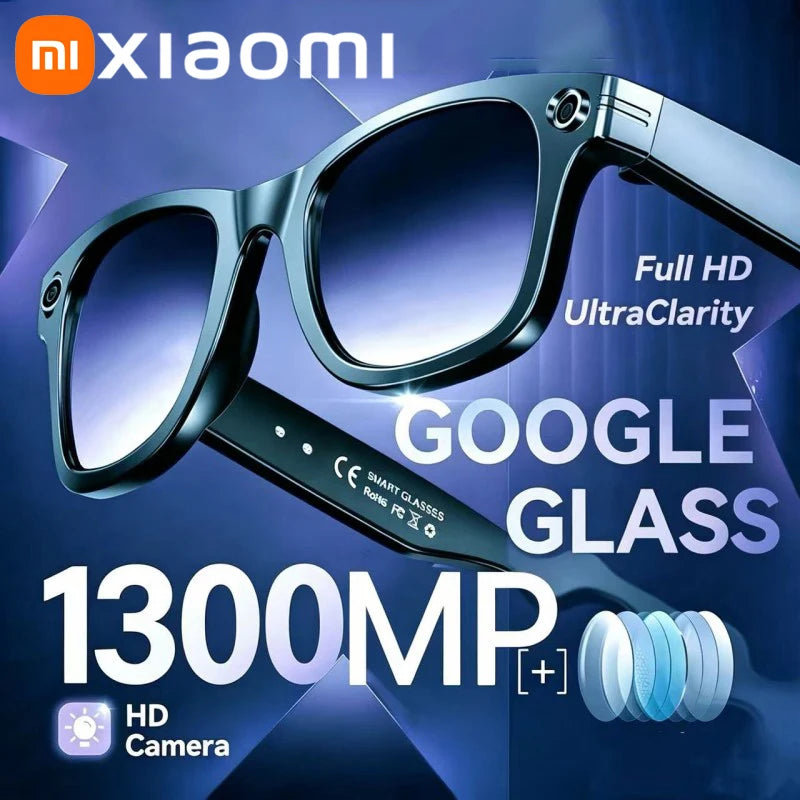 Xiaomi AI Vision Glasses 8K HD Cam LED Lamp Interpreting Chat Conference Footage Capture Outdoor Activity Shades 2026 Fresh