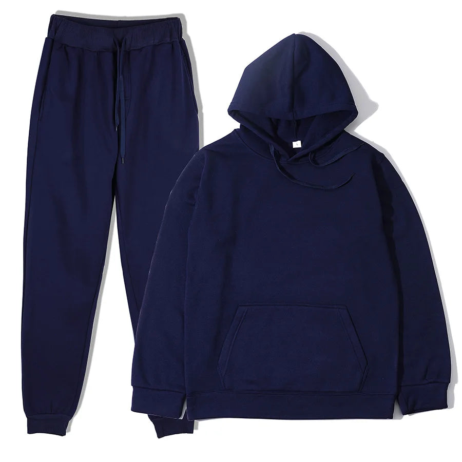 new 2026 Men's Sports Suits Fashion Tracksuit Women Hoodies Pants Two Pieces Sets Running Casual Sweatshirts Sweatpants Clothing