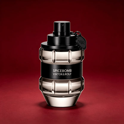 Viktor & Rolf - Spicebomb Eau de Toilette - Woody & Spicy - Cologne for Men - With Notes of Citrus & Tobacco