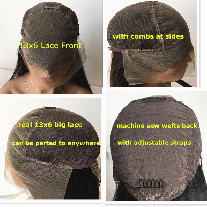 Full Density #27 Honey Blonde Brown Wig Human Hair 13x6 Human Hair Lace Frontal Wig 13x4 Lace Front Human Hair Wig Curly Wigs
