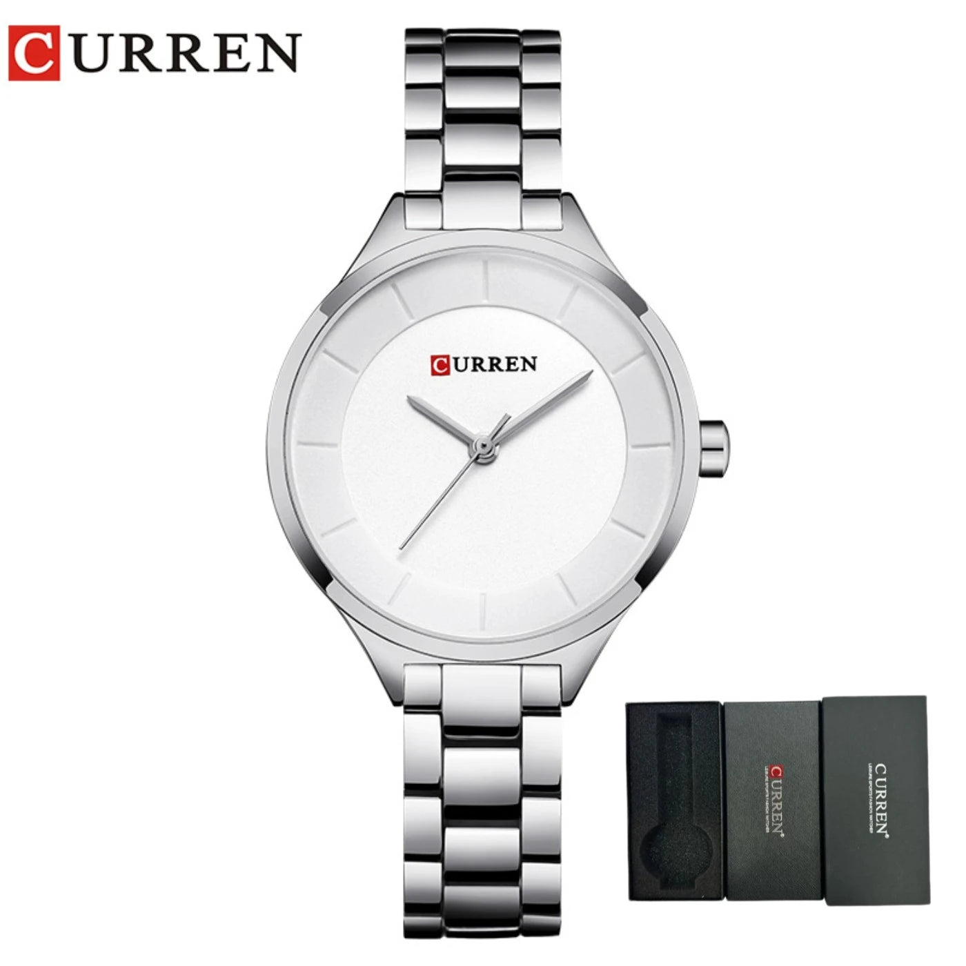 CURREN New Simple Women Bracelet Wrist Watches Light Extravagant Girls Fashion Geneva Quartz Clock Female Luxury Wristwatch 2017