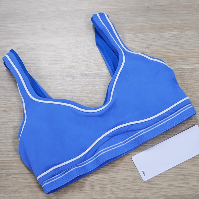 Yoga Suit Women Sport Set Pilates Clothing High Waisted Elasticized Leggings Hip Lifting Pants Gather Top Vest Strip Workout Set